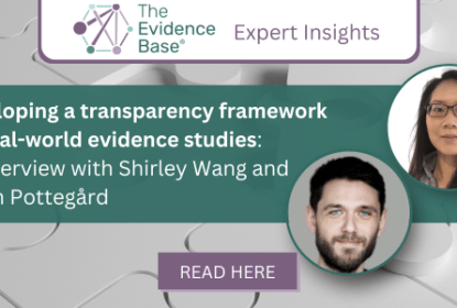 Transparency framework real-world evidence